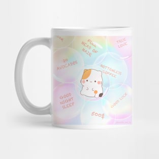Muffin cat and the bubbles Mug